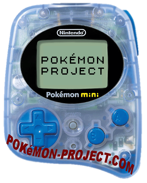 Pokémon Mini Consola Azul PP