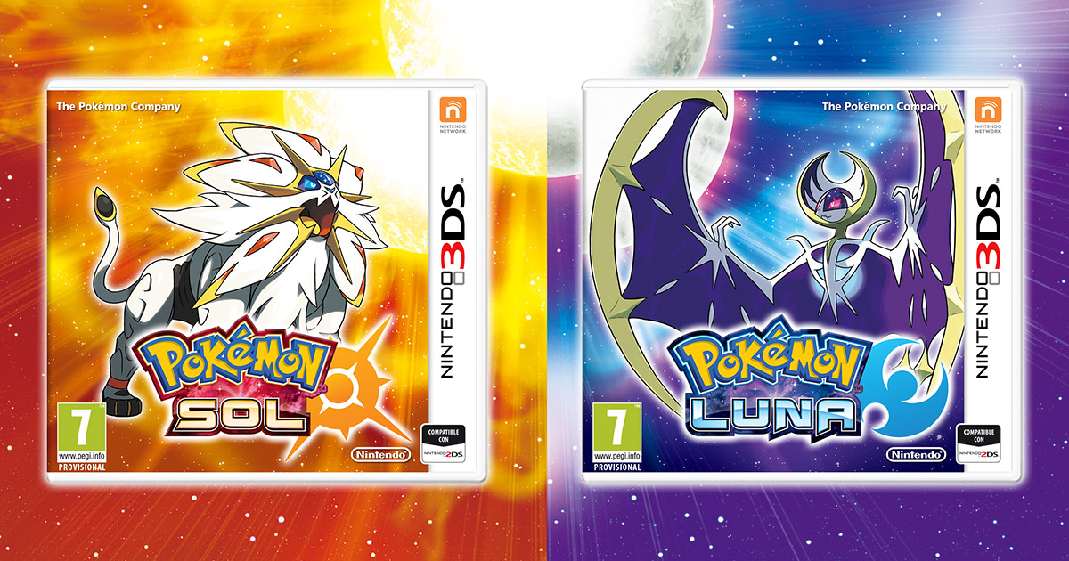 Anunciado el tamaño digital de Pokémon Sol y Luna
